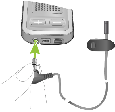 External microphone for ComPilot (wired)